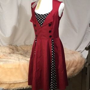 NWT A-line period dress